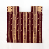 Panthelo, Handmade Huipil in Burgundy