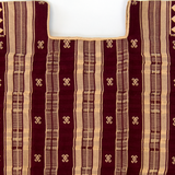 Panthelo, Handmade Huipil in Burgundy